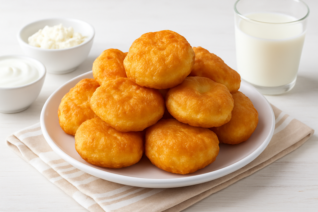 🥟 Domaći uštipci (mekani, vazdušasti, savršeni za doručak ili večeru)