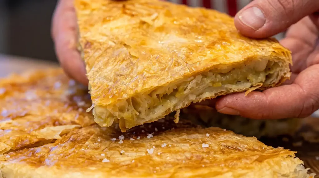 Burek sa Prazilukom i Krompirom – Sočan, Mirisan i Savršen!