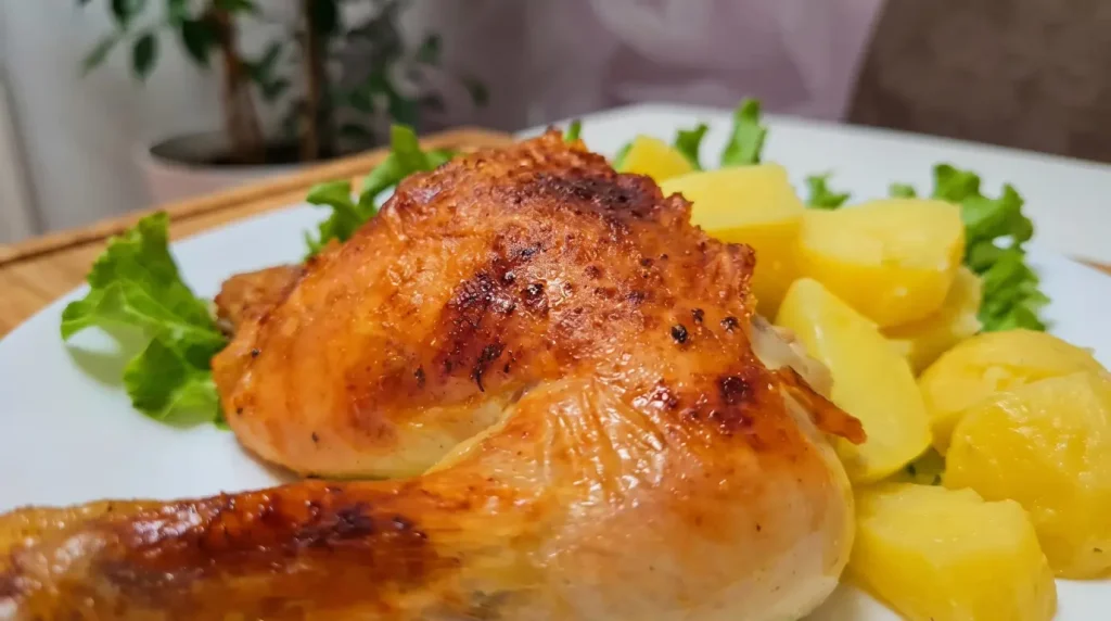 Najhrskavije Pečeno Pile Bez Kapi Ulja – Sočno iznutra, Krcavo spolja! 🍗