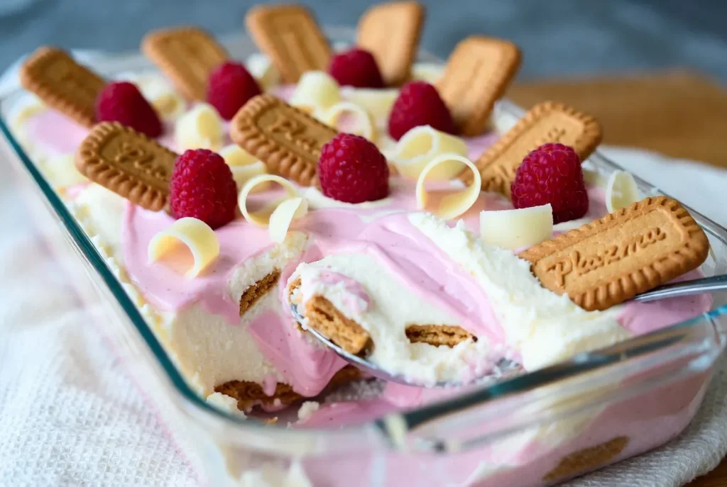 Japanski Cheesecake sa Belom Čokoladom i Malinama – Najbrži Viralni Dezert