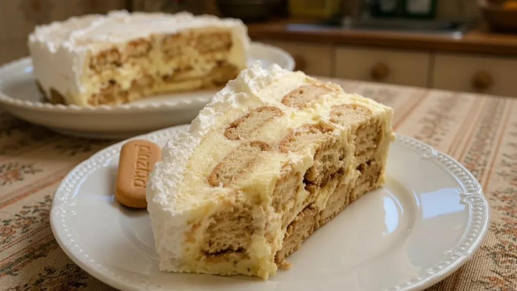 Beli breg kolač – kremasti piramidalni kolač od Plazme i vanile