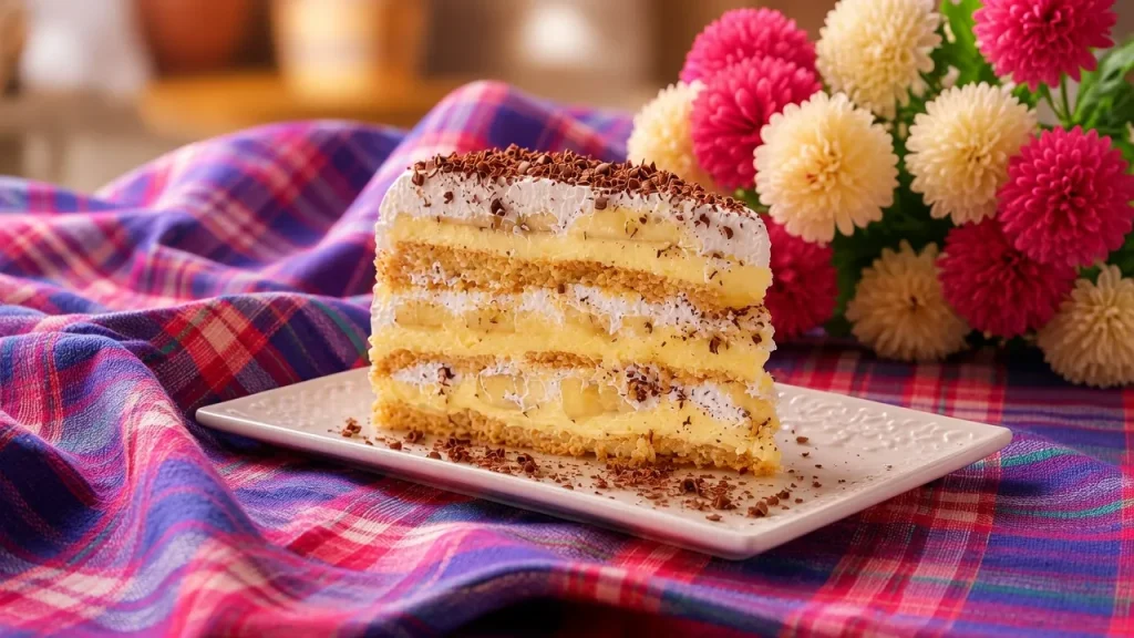 Torta sa bananama i gotovim korama – Brza i kremasta torta sa bananama