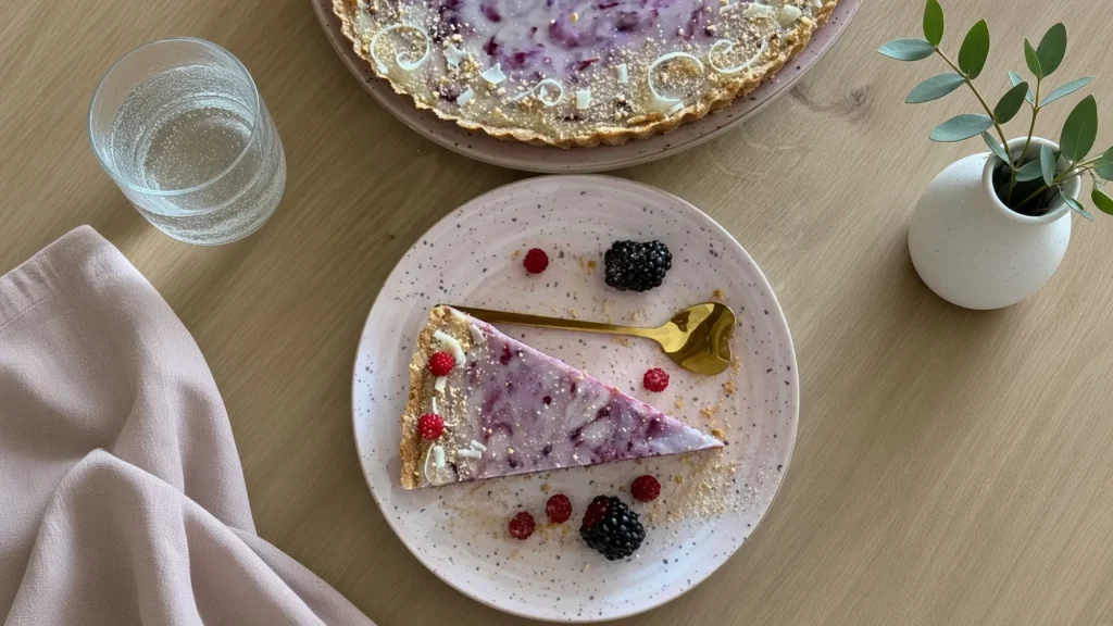 Tart sa šumskim voćem i belom čokoladom