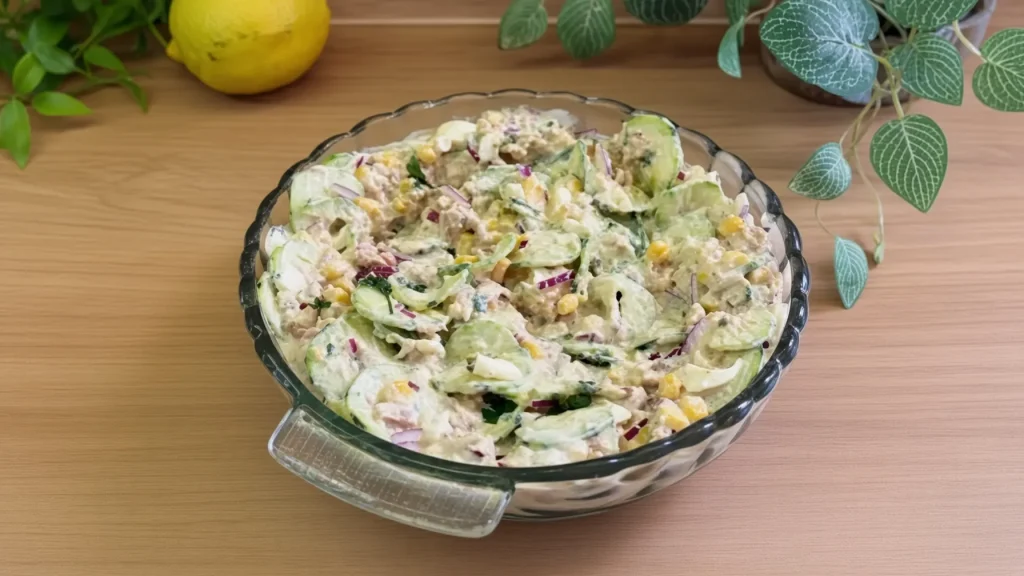 Osvežavajuća proteinska salata sa tunjevinom i jajima