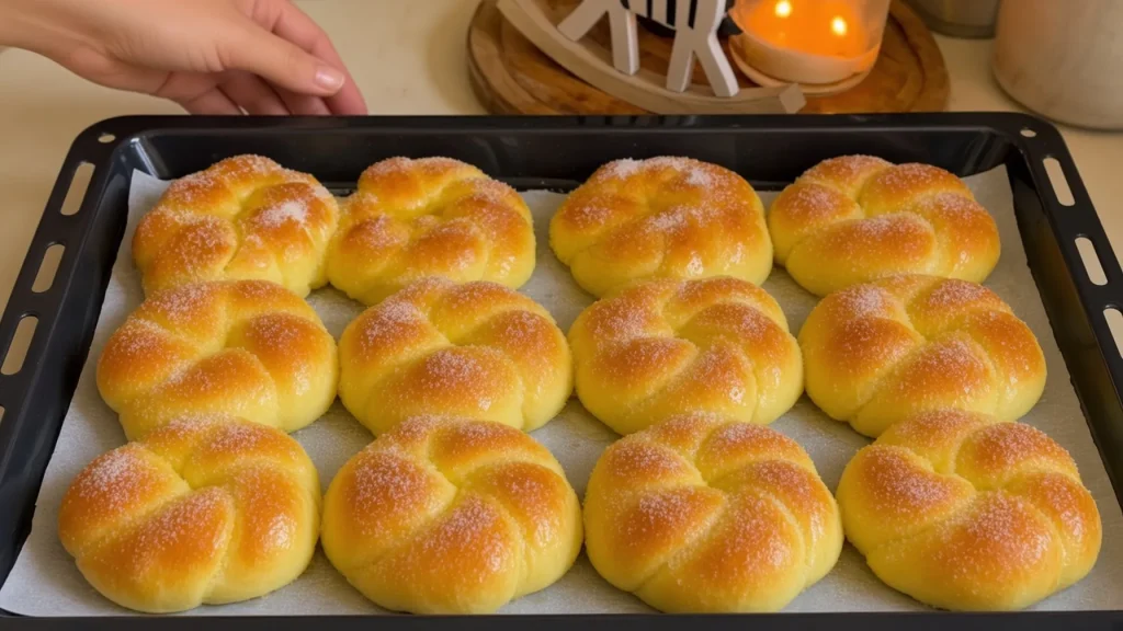 Mekane pečene krofne sa sokom od narandže