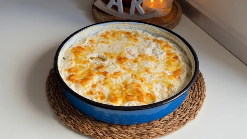 Zapečeni gratinirani krompir sa mocarelom i kačkavaljem