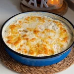 Zapečeni gratinirani krompir sa mocarelom i kačkavaljem