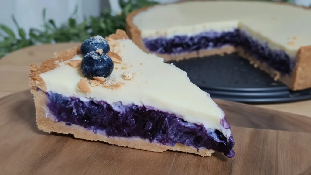 Raskošni tart sa borovnicama i belom čokoladom (bez pečenja) 🫐🤍